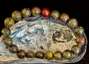 Dragon Bloodstone Bracelet – Courage, Vitality & Empowered Protection (Medium & Large Wrists)