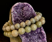 Jade Abundance & Prosperity Bracelet – 8mm or 10mm Beads (Medium to Large Wrists)