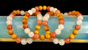 White Witch Intuition & Aura Cleansing Bracelet – Palo Santo, Selenite & Smoky Quartz