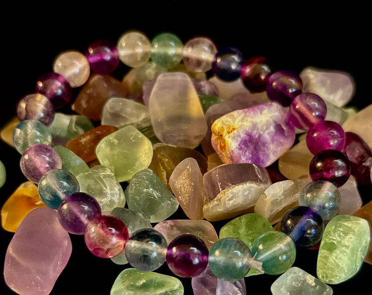 Soul Tide Fluorite Bracelet - For the souls learning to heal, release, and rise again.