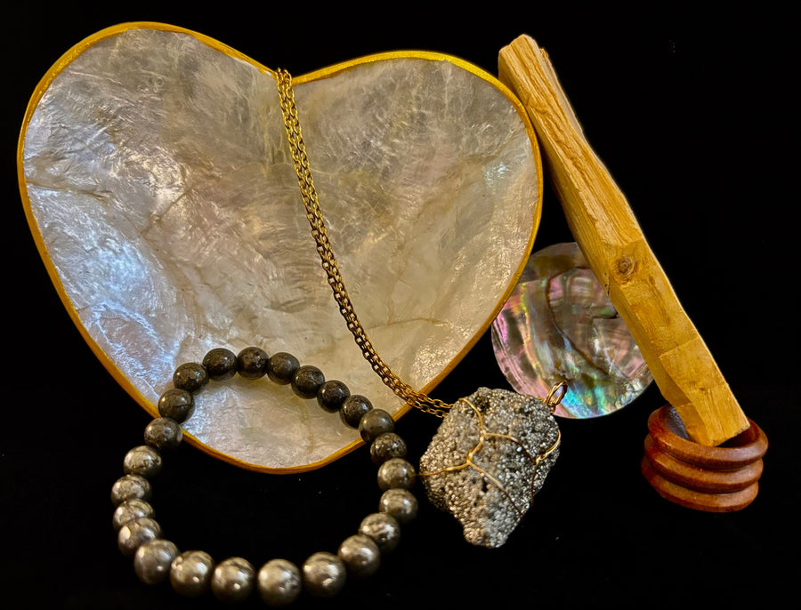 The Pyrite Attract Abudance Collection - Gift Box