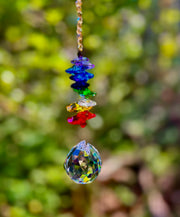 Crystal 7 Chakra Suncatcher– Balance, Harmony & Global Energy