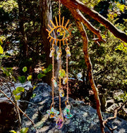 Evil Eye Crystal Suncatcher – Light, Protection & Positive Energy