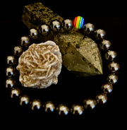 Pride & Power Magnetic Bracelet – Strength • Balance • Unity (Medium Wrists)