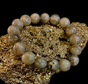 Labradorite Protection & Transformation Bracelet – 8mm, 10mm, 12mm Natural Stones
