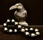 Black Obsidian Beaded Bracelet – Grounding, Protection & Inner Peace