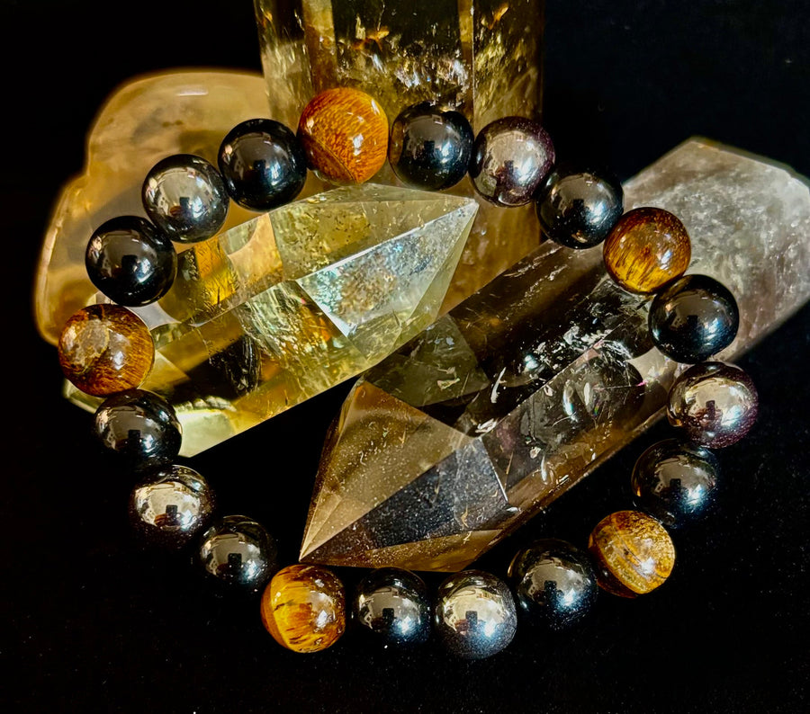 Protection Energy Bracelets – Red, Green, and Tiger Eye Options