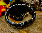 ⚡ Titan Strength Elliptical Bracelet — Grounded Confidence Energy (Larger Wrists)