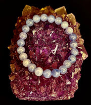 Celestine Serenity Bracelet | Handcrafted Energy Beads for Peace & Spiritual Connection