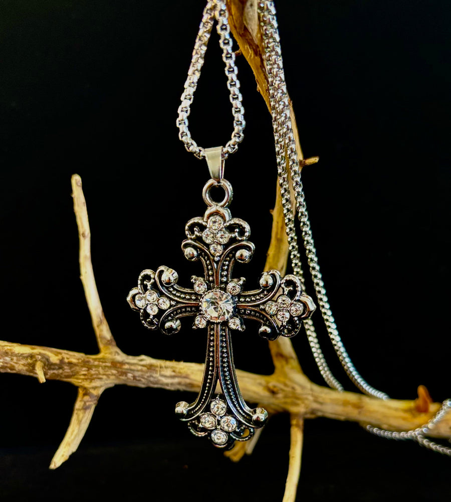 Like a Prayer Cross Necklace