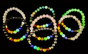 🌈 7 Chakra Bracelets for 7 Days – Complete Weekly Energy Set (Gift Box)