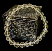 ✨ Clear Quartz Clarity Bracelet – 8mm Natural Crystal (Medium Wrists)