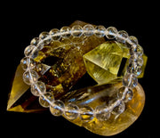 ✨ Clear Quartz Clarity Bracelet – 8mm Natural Crystal (Medium Wrists)