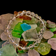 ✨ Clear Quartz Clarity Bracelet – 8mm Natural Crystal (Medium Wrists)