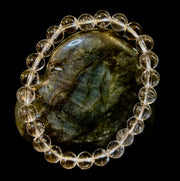 ✨ Clear Quartz Clarity Bracelet – 8mm Natural Crystal (Medium Wrists)