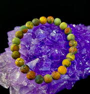 Picasso Stone (Picasso Jasper) Reiki-Infused Creativity & Grounding Bracelet