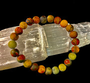 Picasso Stone (Picasso Jasper) Reiki-Infused Creativity & Grounding Bracelet