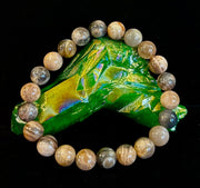 Black Moonstone 8mm Reiki-Infused Intuition & Manifestation Bracelet (Medium-Large Wrists)