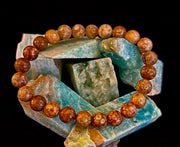 Fossil Coral Bracelet – Natural Grounding Stone for Stability & Calm