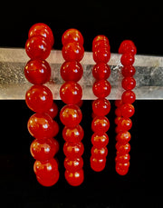 Red Onyx Bracelet – Grounding & Strength Natural Stone Beads