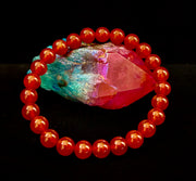 Red Onyx Bracelet – Grounding & Strength Natural Stone Beads