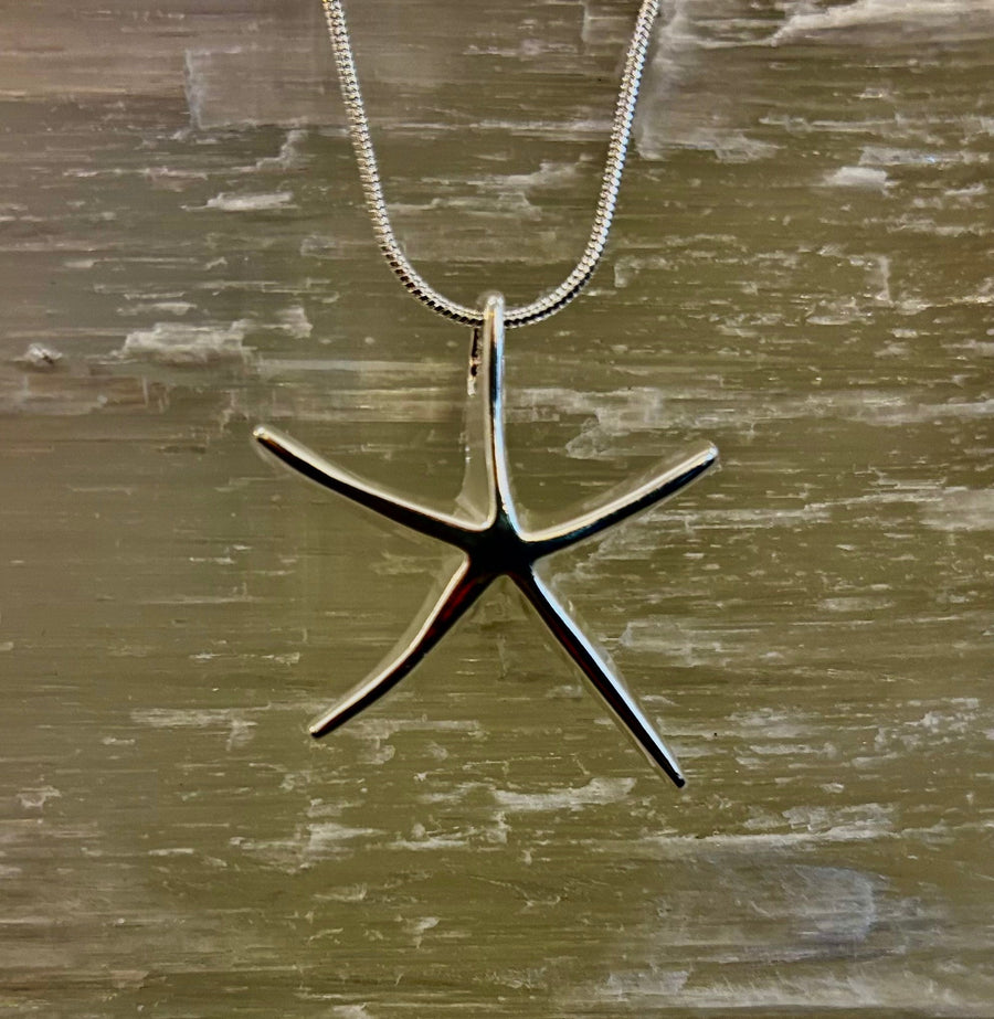 Starfish Necklace – Coastal Charm Necklace
