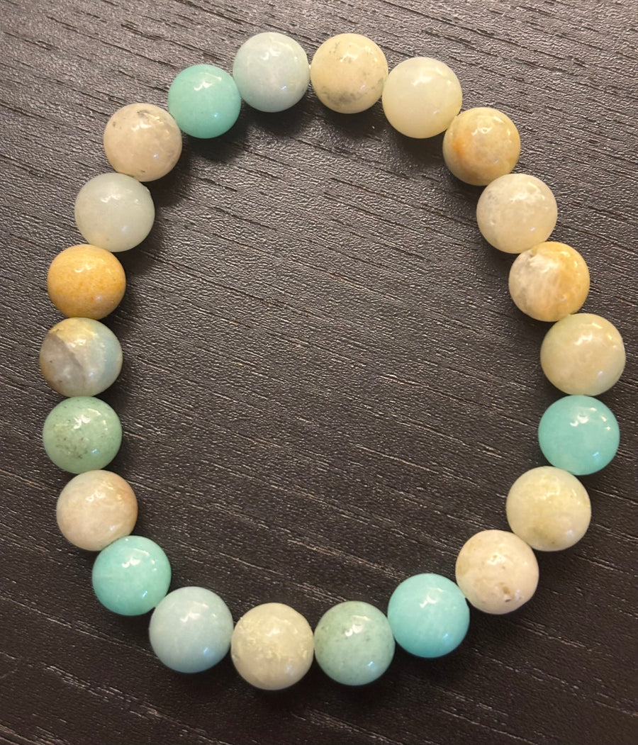 Amazonite Bracelet – Calm, Coastal Energy in Every Bead