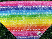 Rainbow Stripes and Dots Bandana