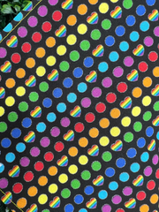 Pride Hearts and Dots Bandana