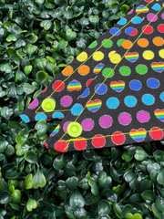 Pride Hearts and Dots Bandana
