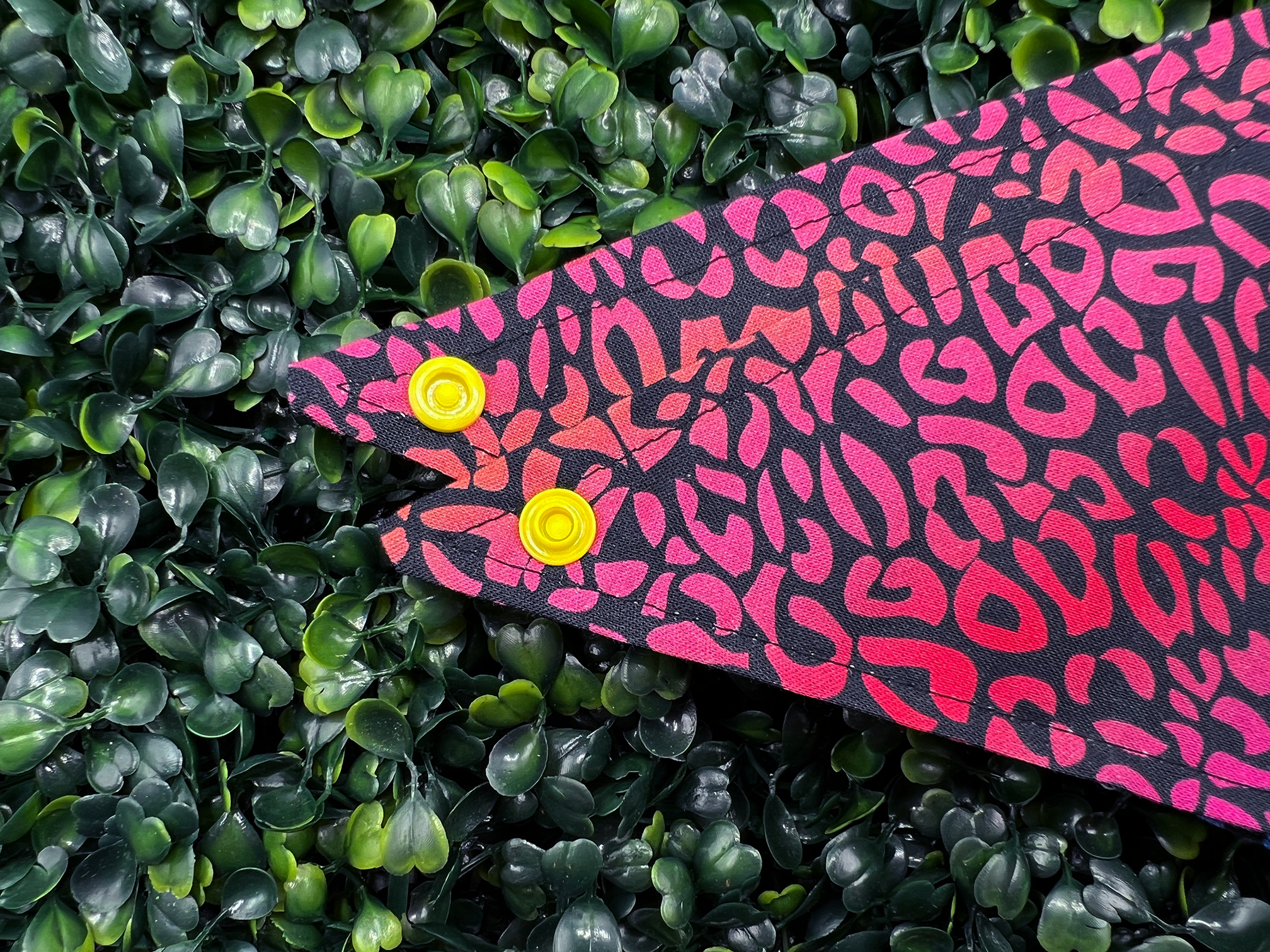 Rainbow Leopard Print Bandana