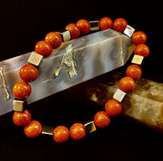 Radiant Energy Goldstone Power Bracelet — Extra-Large Fit