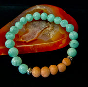 Green Moonstone Aromatherapy Diffuser Bracelet