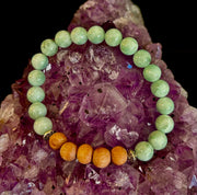 Green Moonstone Aromatherapy Diffuser Bracelet