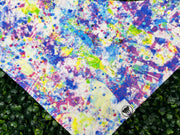 Purple Splatter Bandana