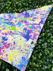 Purple Splatter Bandana