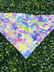 Purple Splatter Bandana