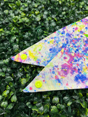 Purple Splatter Bandana