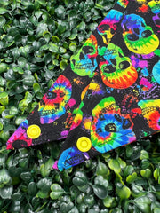 Tie Dye Skulls Bandana