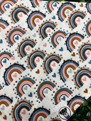 Rainbows and Hearts Bandana