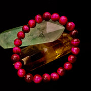Pink Tiger Eye Power Bracelet – Confidence, Passion & Bold Energy | Reiki-Infused Gemstone Bracelet (8mm & 10mm)