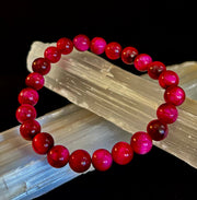 Pink Tiger Eye Power Bracelet – Confidence, Passion & Bold Energy | Reiki-Infused Gemstone Bracelet (8mm & 10mm)