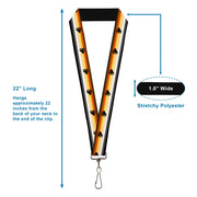 Bear Pride Flag Lanyard 1.0"