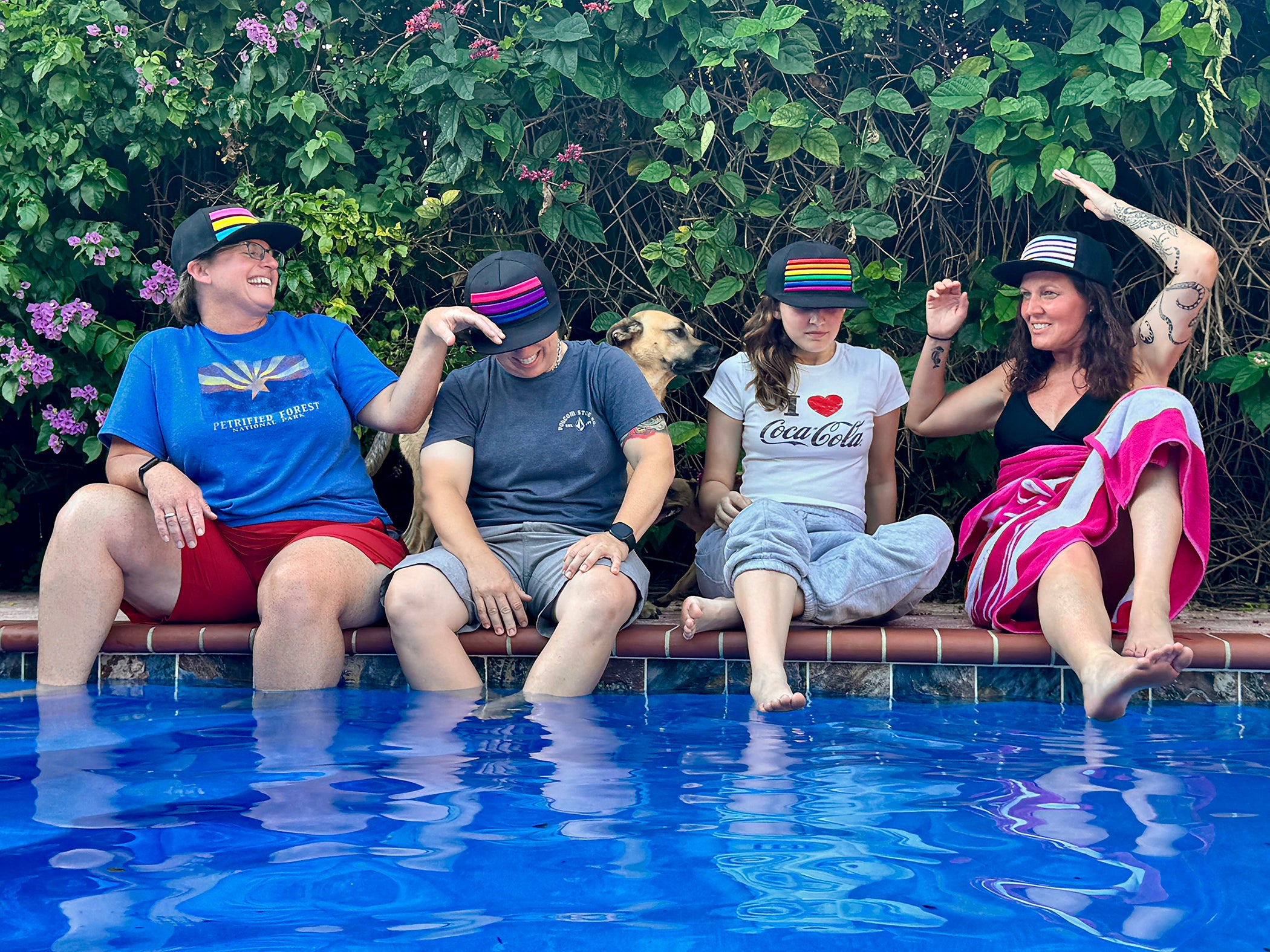 LGBT Pride Rainbow Snap Back Hat – Outer Peace Gear