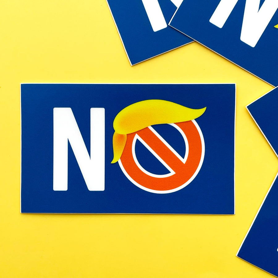 NO (Anti-Trump) Sticker