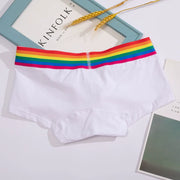 Sexy Comfortable Rainbow Black and White Boxer Men's Underwear