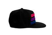Bisexual Pride Flat Brim Hat Snap Back