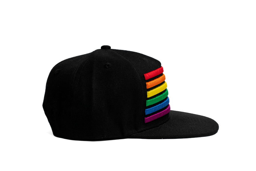 LGBT Pride Rainbow Snap Back Hat