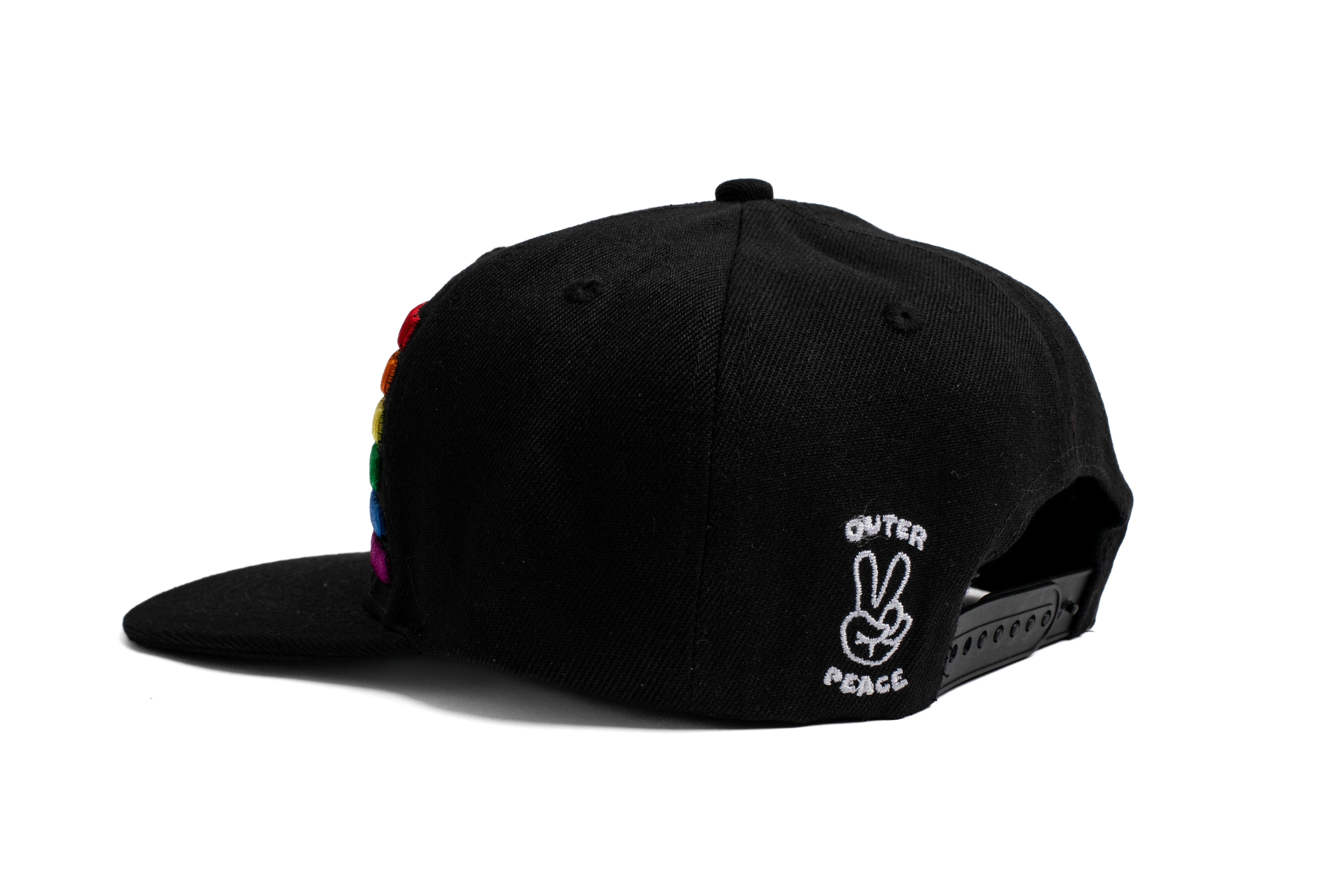 Rainbow Pride Snapback Hat | Outer Peace Gear