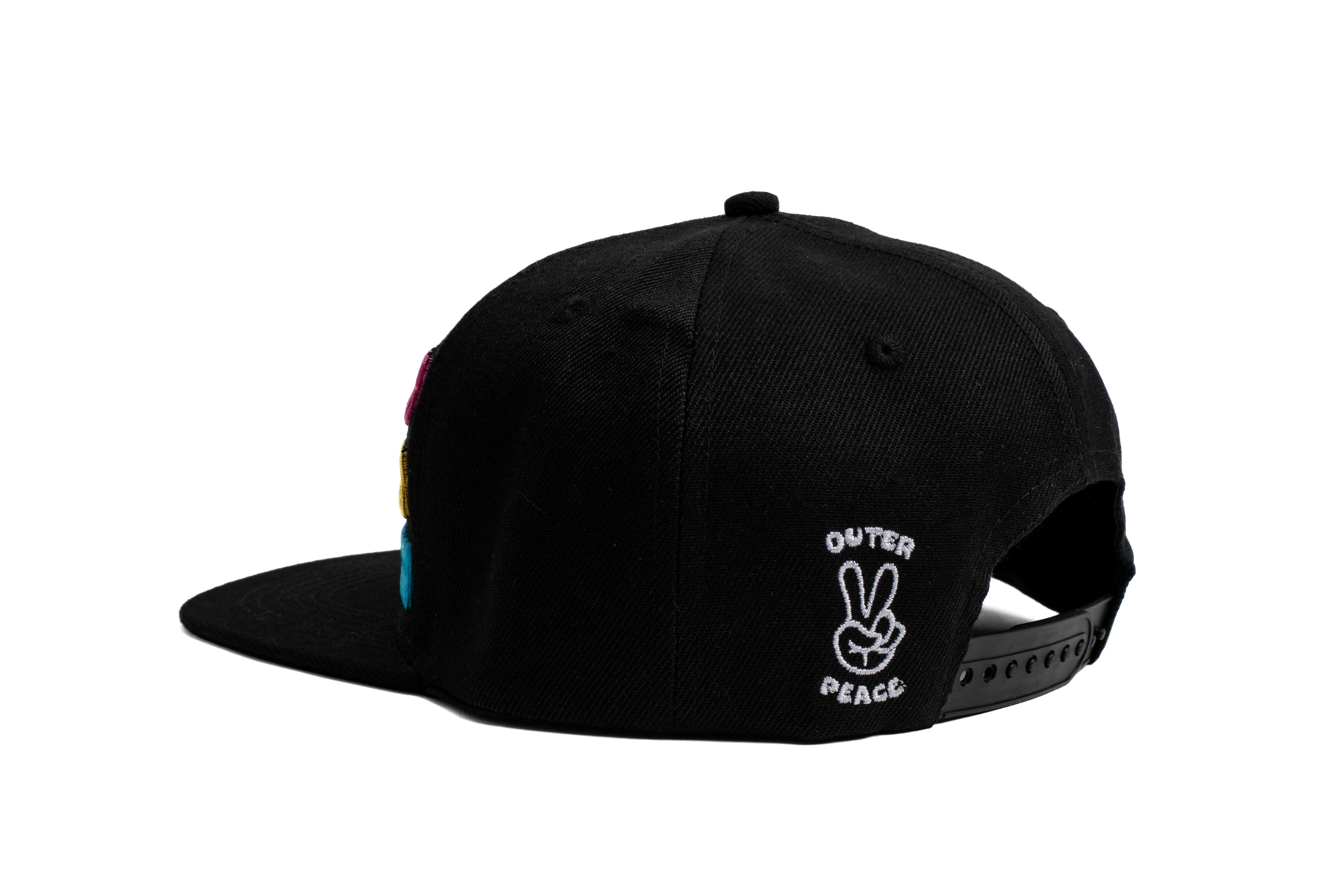 Pansexual Pride Snap-back Flat Brim Cap